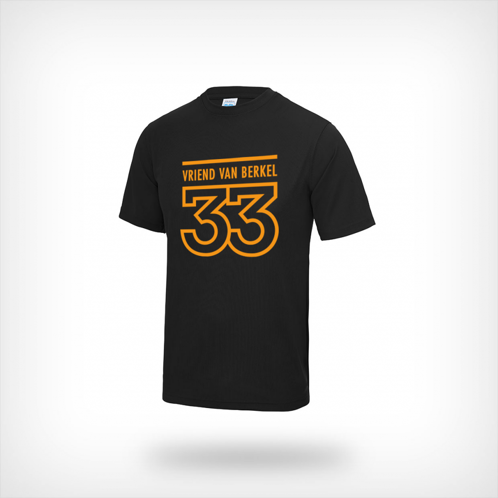 Vriend Van Berkel-tshirt-man-zwart