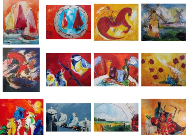 Schilderij van Arno Overdevest